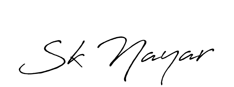 This is the best signature style for the Sk Nayar name. Also you like these signature font (Antro_Vectra_Bolder). Mix name signature. Sk Nayar signature style 7 images and pictures png