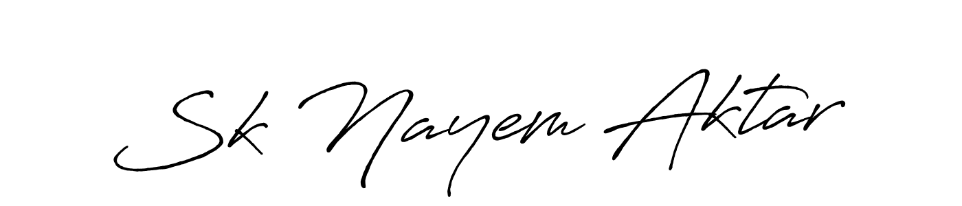 Also You can easily find your signature by using the search form. We will create Sk Nayem Aktar name handwritten signature images for you free of cost using Antro_Vectra_Bolder sign style. Sk Nayem Aktar signature style 7 images and pictures png