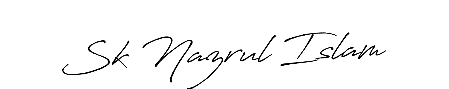 if you are searching for the best signature style for your name Sk Nazrul Islam. so please give up your signature search. here we have designed multiple signature styles  using Antro_Vectra_Bolder. Sk Nazrul Islam signature style 7 images and pictures png