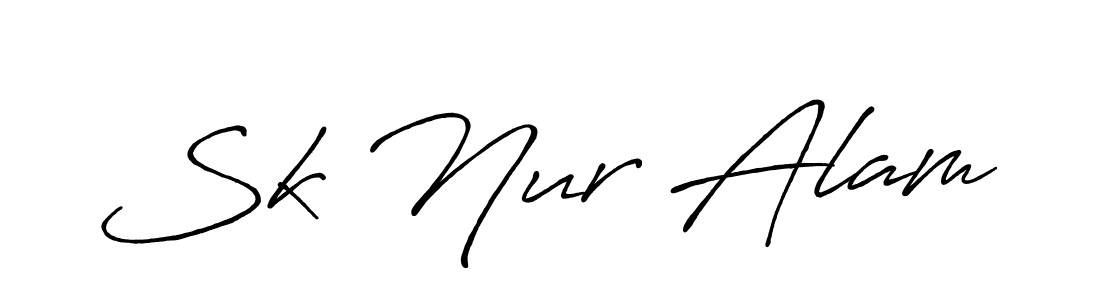 The best way (Antro_Vectra_Bolder) to make a short signature is to pick only two or three words in your name. The name Sk Nur Alam include a total of six letters. For converting this name. Sk Nur Alam signature style 7 images and pictures png