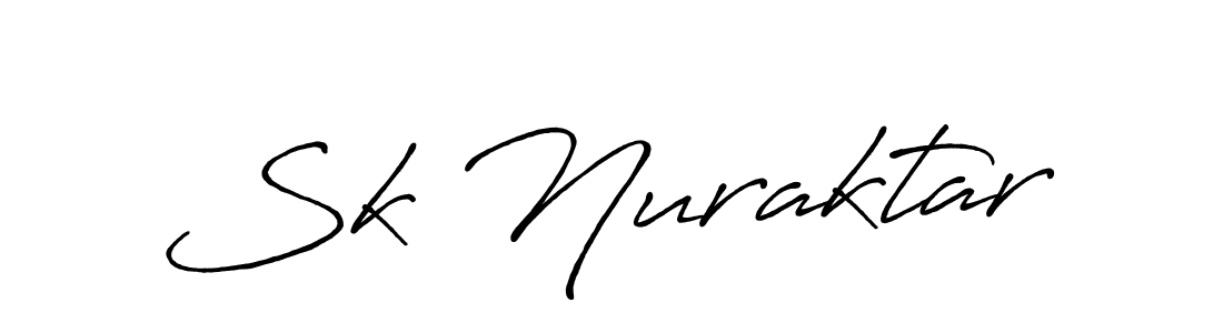 Make a beautiful signature design for name Sk Nuraktar. Use this online signature maker to create a handwritten signature for free. Sk Nuraktar signature style 7 images and pictures png