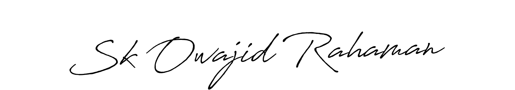 This is the best signature style for the Sk Owajid Rahaman name. Also you like these signature font (Antro_Vectra_Bolder). Mix name signature. Sk Owajid Rahaman signature style 7 images and pictures png