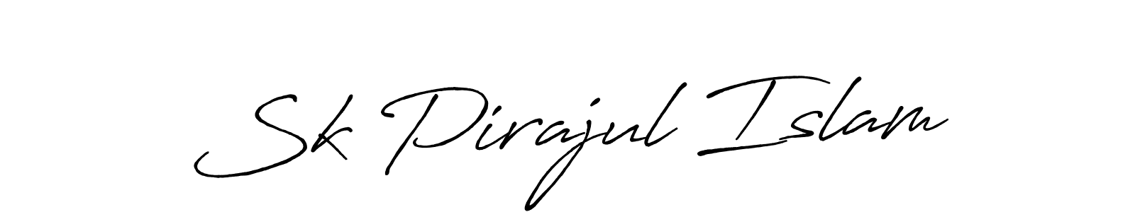if you are searching for the best signature style for your name Sk Pirajul Islam. so please give up your signature search. here we have designed multiple signature styles  using Antro_Vectra_Bolder. Sk Pirajul Islam signature style 7 images and pictures png