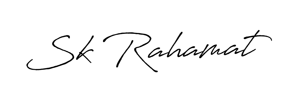 Make a beautiful signature design for name Sk Rahamat. Use this online signature maker to create a handwritten signature for free. Sk Rahamat signature style 7 images and pictures png