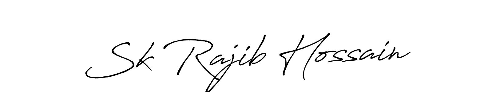 You should practise on your own different ways (Antro_Vectra_Bolder) to write your name (Sk Rajib Hossain) in signature. don't let someone else do it for you. Sk Rajib Hossain signature style 7 images and pictures png