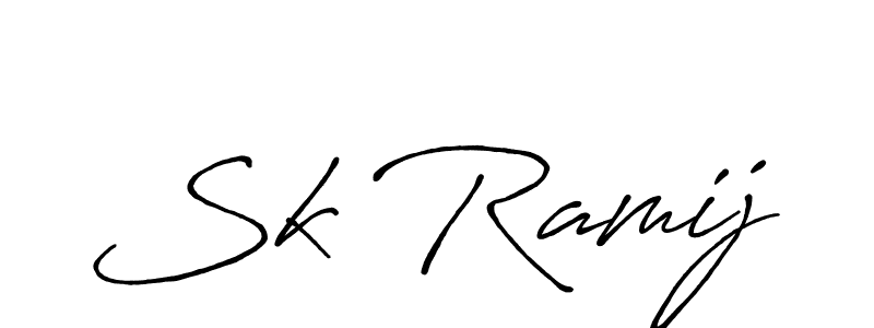 Make a short Sk Ramij signature style. Manage your documents anywhere anytime using Antro_Vectra_Bolder. Create and add eSignatures, submit forms, share and send files easily. Sk Ramij signature style 7 images and pictures png