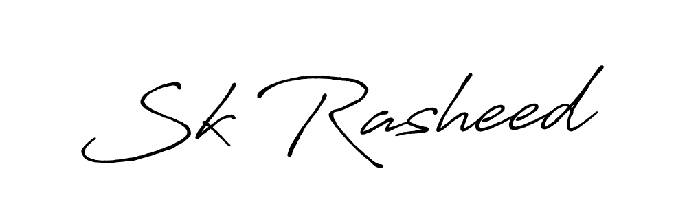This is the best signature style for the Sk Rasheed name. Also you like these signature font (Antro_Vectra_Bolder). Mix name signature. Sk Rasheed signature style 7 images and pictures png