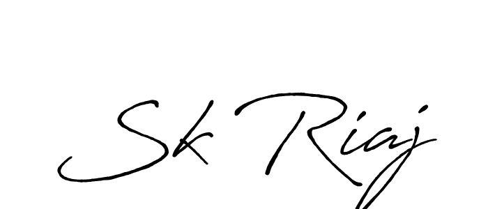 Antro_Vectra_Bolder is a professional signature style that is perfect for those who want to add a touch of class to their signature. It is also a great choice for those who want to make their signature more unique. Get Sk Riaj name to fancy signature for free. Sk Riaj signature style 7 images and pictures png