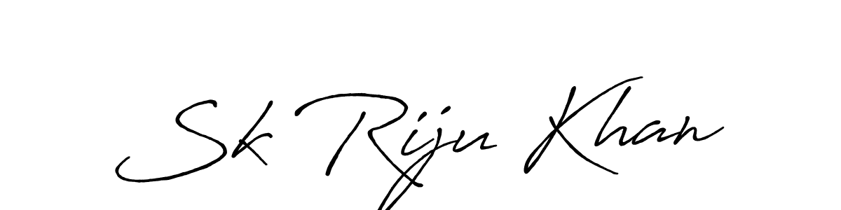 Make a beautiful signature design for name Sk Riju Khan. Use this online signature maker to create a handwritten signature for free. Sk Riju Khan signature style 7 images and pictures png