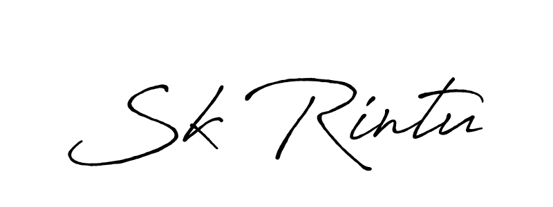 How to Draw Sk Rintu signature style? Antro_Vectra_Bolder is a latest design signature styles for name Sk Rintu. Sk Rintu signature style 7 images and pictures png