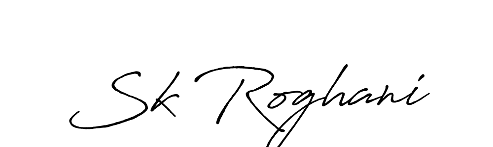Similarly Antro_Vectra_Bolder is the best handwritten signature design. Signature creator online .You can use it as an online autograph creator for name Sk Roghani. Sk Roghani signature style 7 images and pictures png