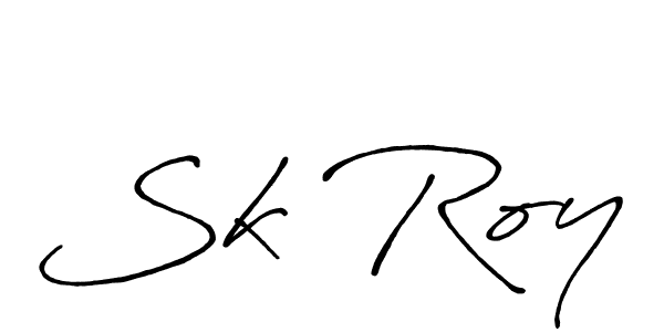 It looks lik you need a new signature style for name Sk Roy. Design unique handwritten (Antro_Vectra_Bolder) signature with our free signature maker in just a few clicks. Sk Roy signature style 7 images and pictures png