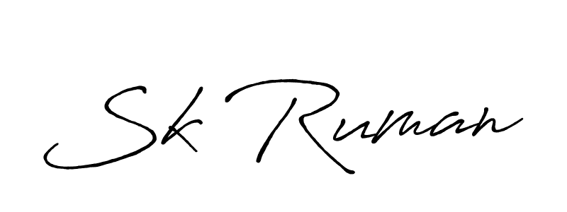 Here are the top 10 professional signature styles for the name Sk Ruman. These are the best autograph styles you can use for your name. Sk Ruman signature style 7 images and pictures png