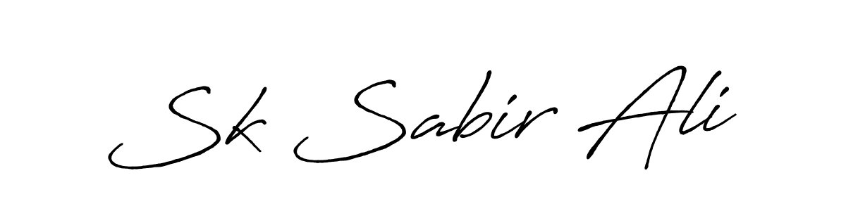 It looks lik you need a new signature style for name Sk Sabir Ali. Design unique handwritten (Antro_Vectra_Bolder) signature with our free signature maker in just a few clicks. Sk Sabir Ali signature style 7 images and pictures png