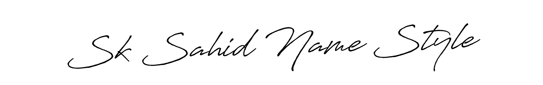 Make a beautiful signature design for name Sk Sahid Name Style. Use this online signature maker to create a handwritten signature for free. Sk Sahid Name Style signature style 7 images and pictures png