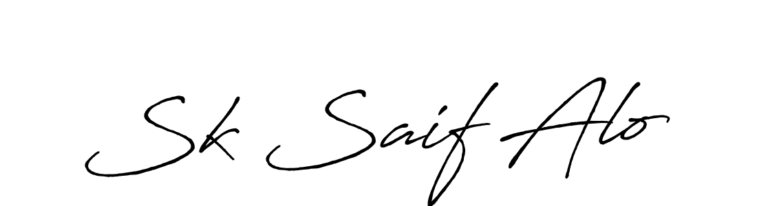 Here are the top 10 professional signature styles for the name Sk Saif Alo. These are the best autograph styles you can use for your name. Sk Saif Alo signature style 7 images and pictures png