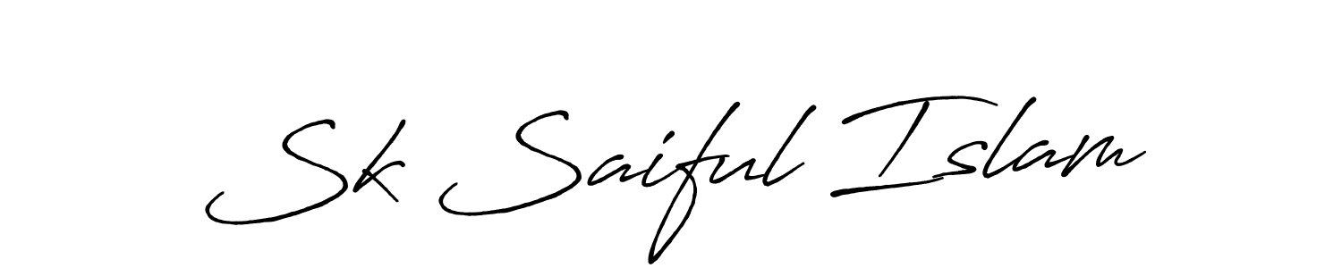 This is the best signature style for the Sk Saiful Islam name. Also you like these signature font (Antro_Vectra_Bolder). Mix name signature. Sk Saiful Islam signature style 7 images and pictures png
