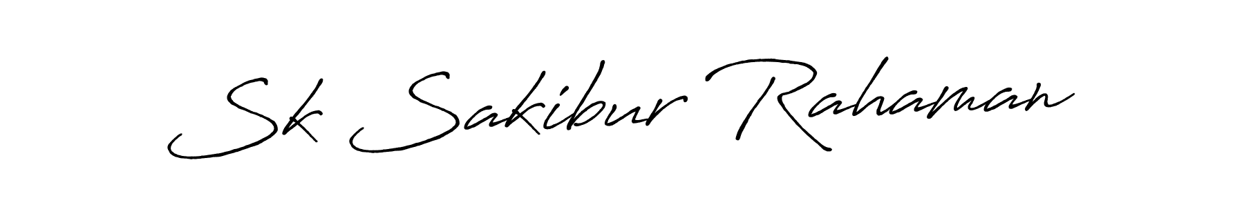 Sk Sakibur Rahaman stylish signature style. Best Handwritten Sign (Antro_Vectra_Bolder) for my name. Handwritten Signature Collection Ideas for my name Sk Sakibur Rahaman. Sk Sakibur Rahaman signature style 7 images and pictures png
