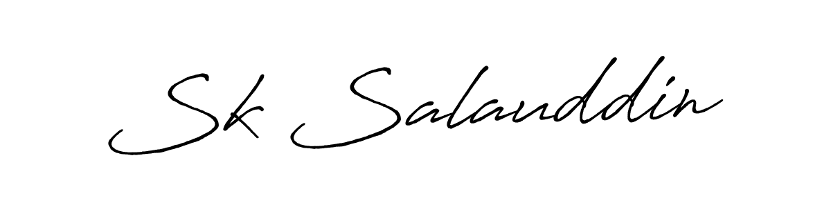 The best way (Antro_Vectra_Bolder) to make a short signature is to pick only two or three words in your name. The name Sk Salauddin include a total of six letters. For converting this name. Sk Salauddin signature style 7 images and pictures png