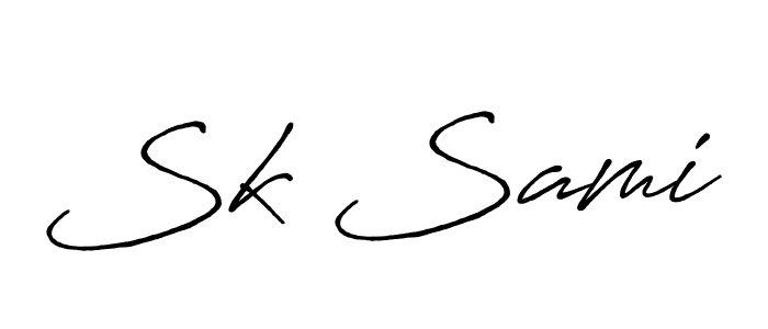 Make a beautiful signature design for name Sk Sami. Use this online signature maker to create a handwritten signature for free. Sk Sami signature style 7 images and pictures png