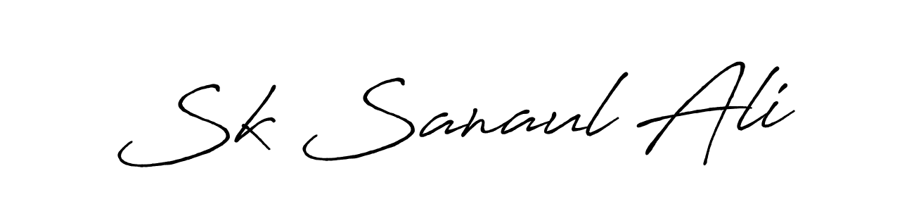 The best way (Antro_Vectra_Bolder) to make a short signature is to pick only two or three words in your name. The name Sk Sanaul Ali include a total of six letters. For converting this name. Sk Sanaul Ali signature style 7 images and pictures png