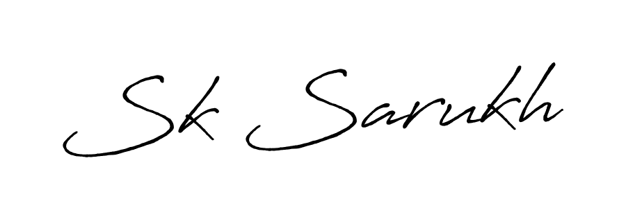 Also You can easily find your signature by using the search form. We will create Sk Sarukh name handwritten signature images for you free of cost using Antro_Vectra_Bolder sign style. Sk Sarukh signature style 7 images and pictures png