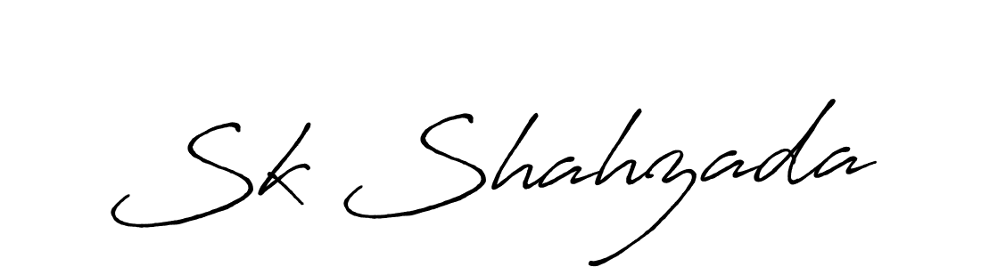 The best way (Antro_Vectra_Bolder) to make a short signature is to pick only two or three words in your name. The name Sk Shahzada include a total of six letters. For converting this name. Sk Shahzada signature style 7 images and pictures png