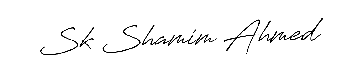 if you are searching for the best signature style for your name Sk Shamim Ahmed. so please give up your signature search. here we have designed multiple signature styles  using Antro_Vectra_Bolder. Sk Shamim Ahmed signature style 7 images and pictures png