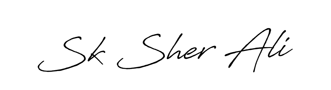 This is the best signature style for the Sk Sher Ali name. Also you like these signature font (Antro_Vectra_Bolder). Mix name signature. Sk Sher Ali signature style 7 images and pictures png