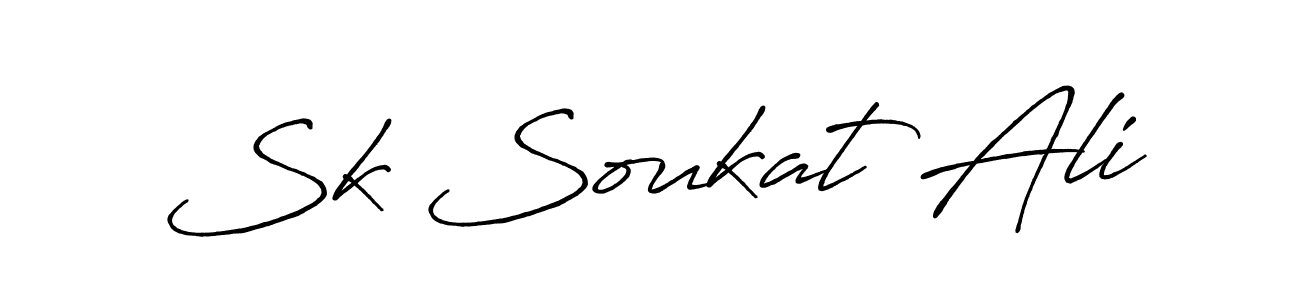 Once you've used our free online signature maker to create your best signature Antro_Vectra_Bolder style, it's time to enjoy all of the benefits that Sk Soukat Ali name signing documents. Sk Soukat Ali signature style 7 images and pictures png