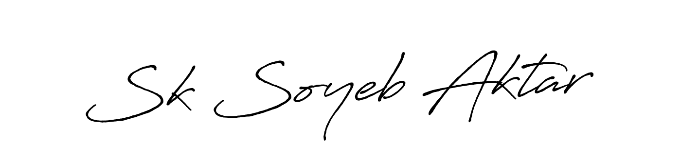 How to Draw Sk Soyeb Aktar signature style? Antro_Vectra_Bolder is a latest design signature styles for name Sk Soyeb Aktar. Sk Soyeb Aktar signature style 7 images and pictures png