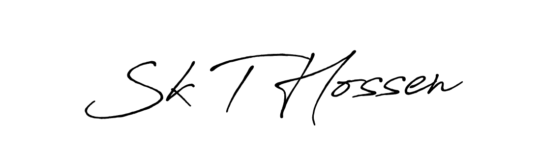 Antro_Vectra_Bolder is a professional signature style that is perfect for those who want to add a touch of class to their signature. It is also a great choice for those who want to make their signature more unique. Get Sk T Hossen name to fancy signature for free. Sk T Hossen signature style 7 images and pictures png