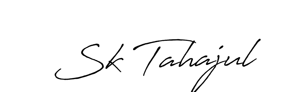 You should practise on your own different ways (Antro_Vectra_Bolder) to write your name (Sk Tahajul) in signature. don't let someone else do it for you. Sk Tahajul signature style 7 images and pictures png