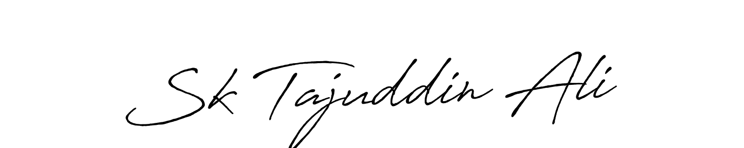 The best way (Antro_Vectra_Bolder) to make a short signature is to pick only two or three words in your name. The name Sk Tajuddin Ali include a total of six letters. For converting this name. Sk Tajuddin Ali signature style 7 images and pictures png