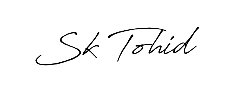 Once you've used our free online signature maker to create your best signature Antro_Vectra_Bolder style, it's time to enjoy all of the benefits that Sk Tohid name signing documents. Sk Tohid signature style 7 images and pictures png