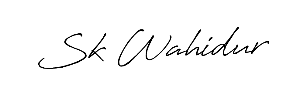 if you are searching for the best signature style for your name Sk Wahidur. so please give up your signature search. here we have designed multiple signature styles  using Antro_Vectra_Bolder. Sk Wahidur signature style 7 images and pictures png