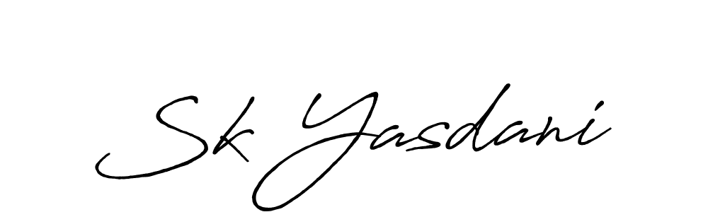 You should practise on your own different ways (Antro_Vectra_Bolder) to write your name (Sk Yasdani) in signature. don't let someone else do it for you. Sk Yasdani signature style 7 images and pictures png