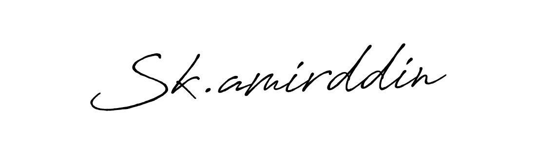 It looks lik you need a new signature style for name Sk.amirddin. Design unique handwritten (Antro_Vectra_Bolder) signature with our free signature maker in just a few clicks. Sk.amirddin signature style 7 images and pictures png