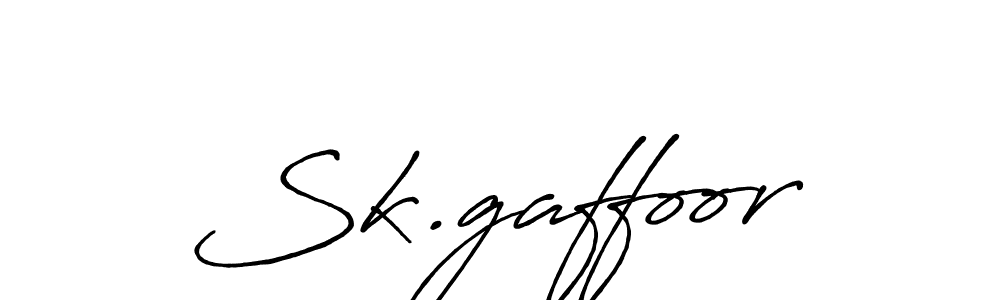 Make a beautiful signature design for name Sk.gaffoor. Use this online signature maker to create a handwritten signature for free. Sk.gaffoor signature style 7 images and pictures png