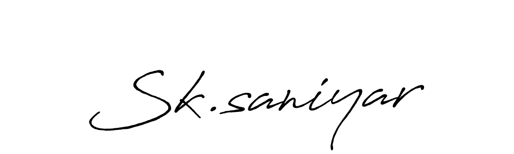 Here are the top 10 professional signature styles for the name Sk.saniyar. These are the best autograph styles you can use for your name. Sk.saniyar signature style 7 images and pictures png