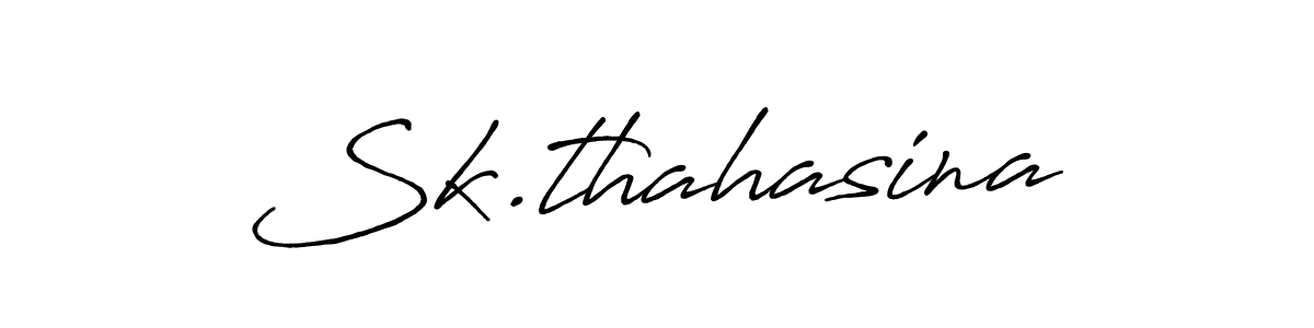 This is the best signature style for the Sk.thahasina name. Also you like these signature font (Antro_Vectra_Bolder). Mix name signature. Sk.thahasina signature style 7 images and pictures png