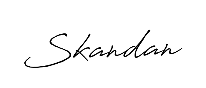 You should practise on your own different ways (Antro_Vectra_Bolder) to write your name (Skandan) in signature. don't let someone else do it for you. Skandan signature style 7 images and pictures png