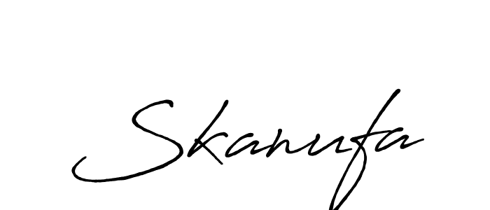 How to Draw Skanufa signature style? Antro_Vectra_Bolder is a latest design signature styles for name Skanufa. Skanufa signature style 7 images and pictures png