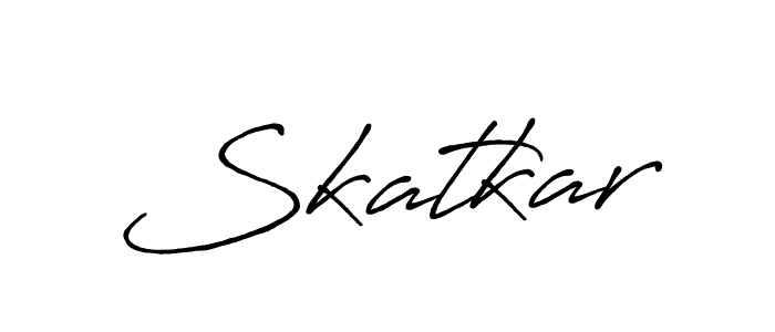Once you've used our free online signature maker to create your best signature Antro_Vectra_Bolder style, it's time to enjoy all of the benefits that Skatkar name signing documents. Skatkar signature style 7 images and pictures png