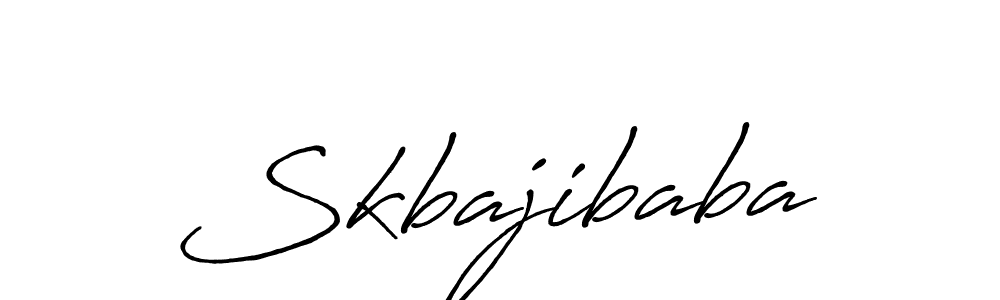 Once you've used our free online signature maker to create your best signature Antro_Vectra_Bolder style, it's time to enjoy all of the benefits that Skbajibaba name signing documents. Skbajibaba signature style 7 images and pictures png