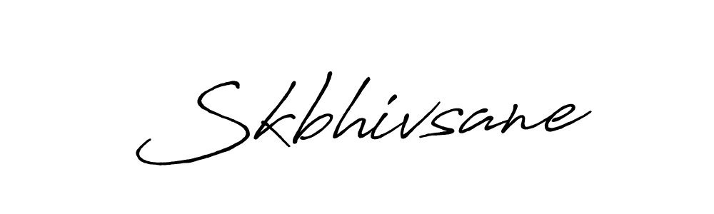 Also we have Skbhivsane name is the best signature style. Create professional handwritten signature collection using Antro_Vectra_Bolder autograph style. Skbhivsane signature style 7 images and pictures png