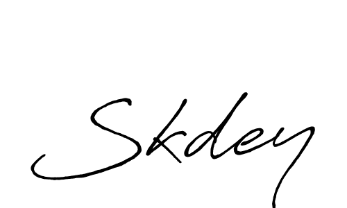 How to Draw Skdey signature style? Antro_Vectra_Bolder is a latest design signature styles for name Skdey. Skdey signature style 7 images and pictures png