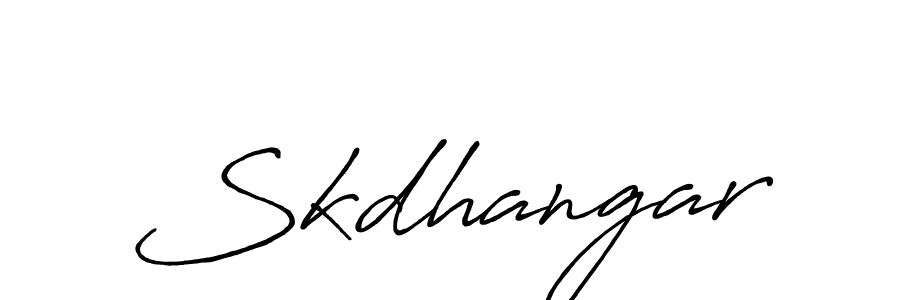 Make a beautiful signature design for name Skdhangar. Use this online signature maker to create a handwritten signature for free. Skdhangar signature style 7 images and pictures png