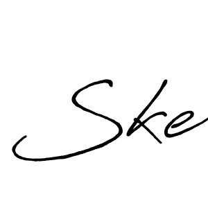 Once you've used our free online signature maker to create your best signature Antro_Vectra_Bolder style, it's time to enjoy all of the benefits that Ske name signing documents. Ske signature style 7 images and pictures png