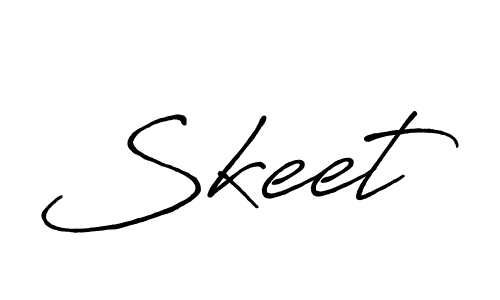 You should practise on your own different ways (Antro_Vectra_Bolder) to write your name (Skeet) in signature. don't let someone else do it for you. Skeet signature style 7 images and pictures png